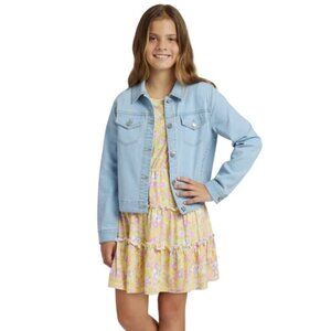 BCBG Youth Dress & Denim Jacket Set